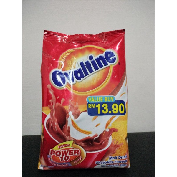 Jual Ovaltine Malt Drink Chocolate Flavour Malaysia Shopee Indonesia