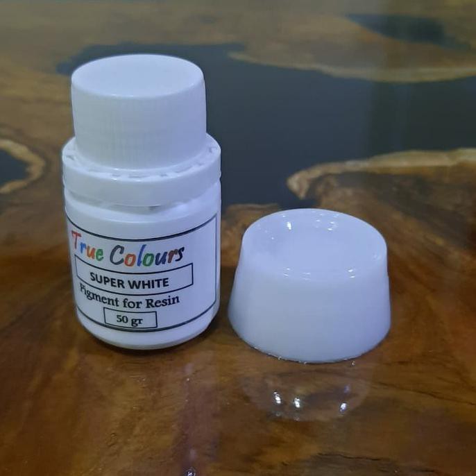 Jual Pigment Pewarna Resin Gr Super White Putih Bersih Shopee