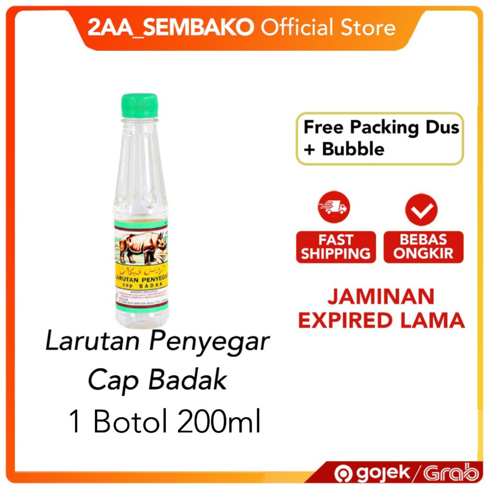 Jual Larutan Penyegar Cap Badak Ml Botol Shopee Indonesia