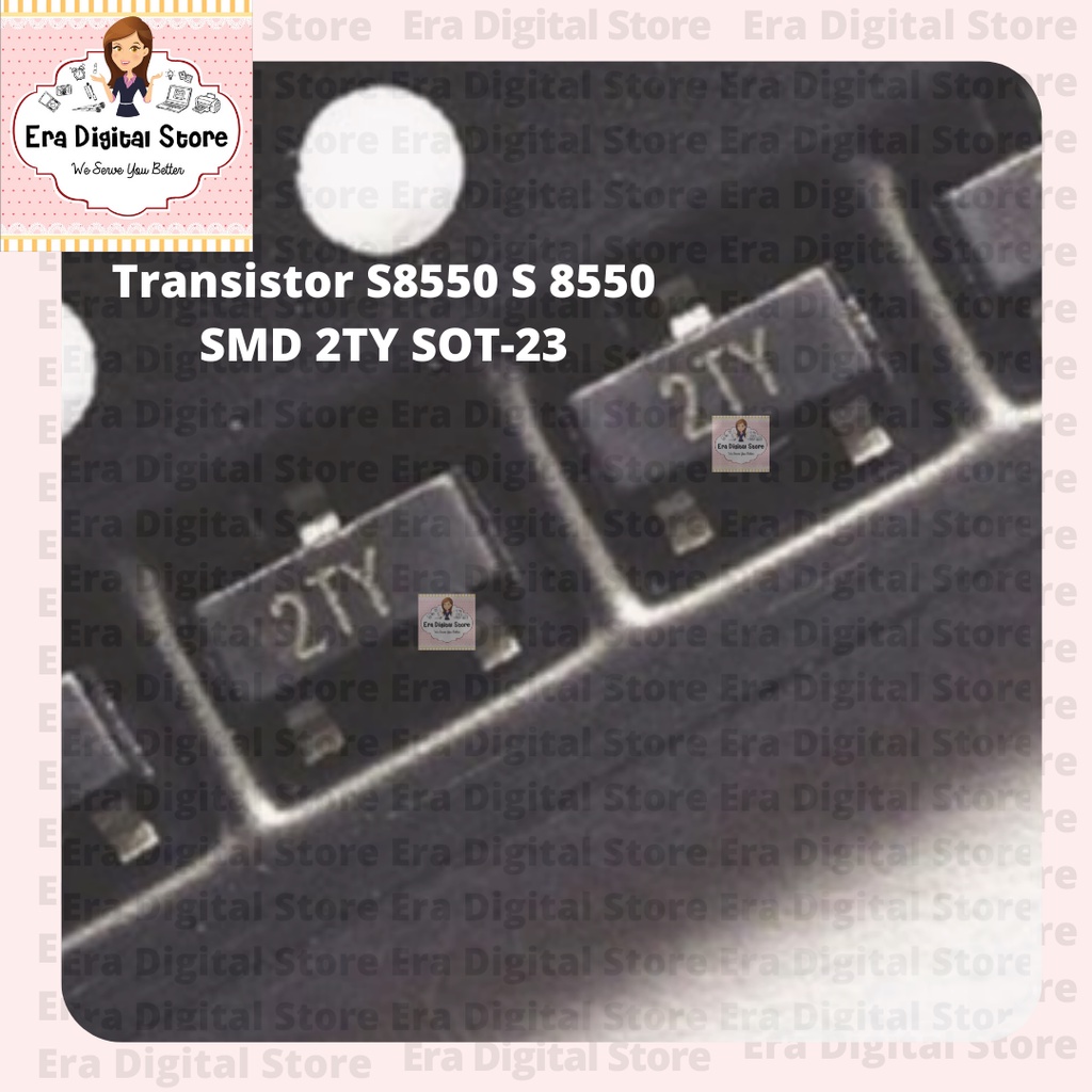 Jual Transistor 2TY SOT 23 S8550 S 8550 SMD Shopee Indonesia