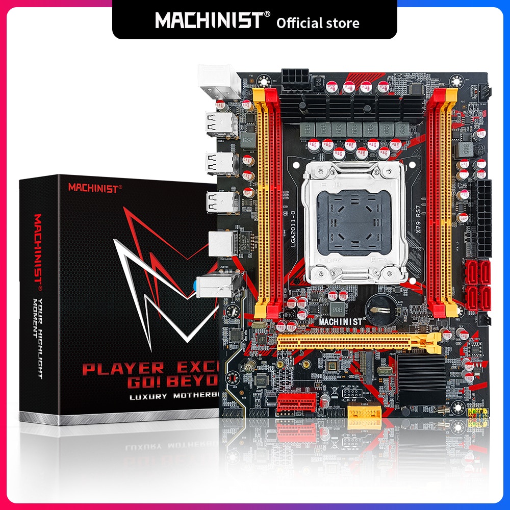 Jual PREORDER Machinist X79 LGA 2011 Motherboard Support Xeon E5 V1 V2