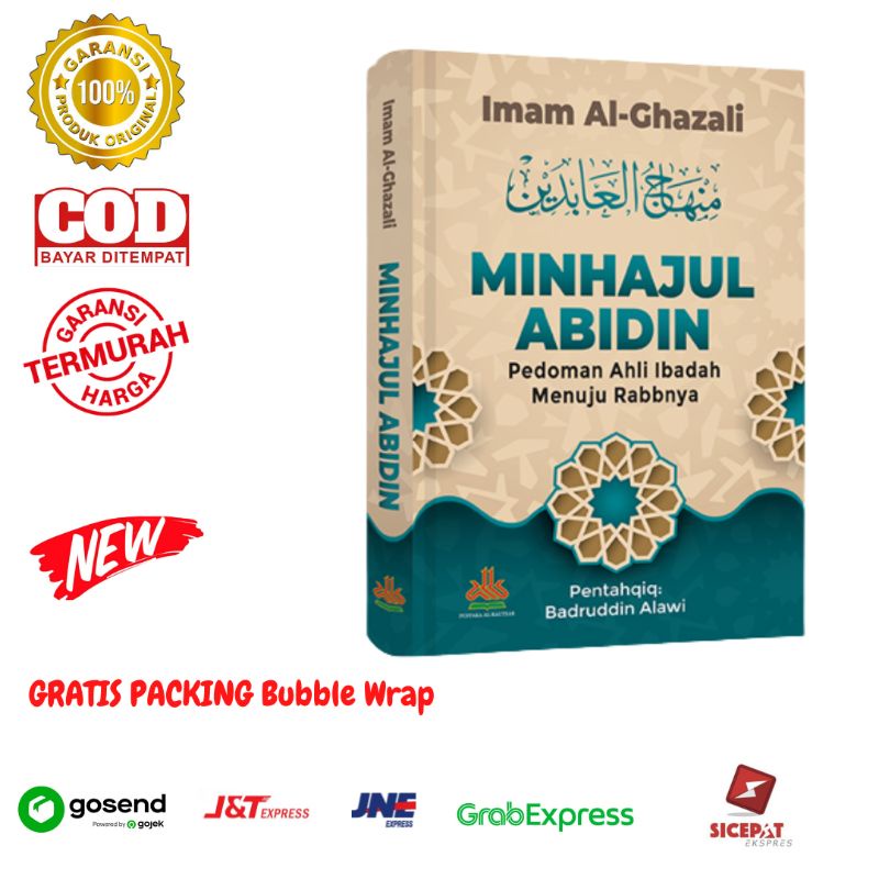 Jual MINHAJUL ABIDIN ORIGINAL HARD COVER NEW TERJEMAH INDONESIA