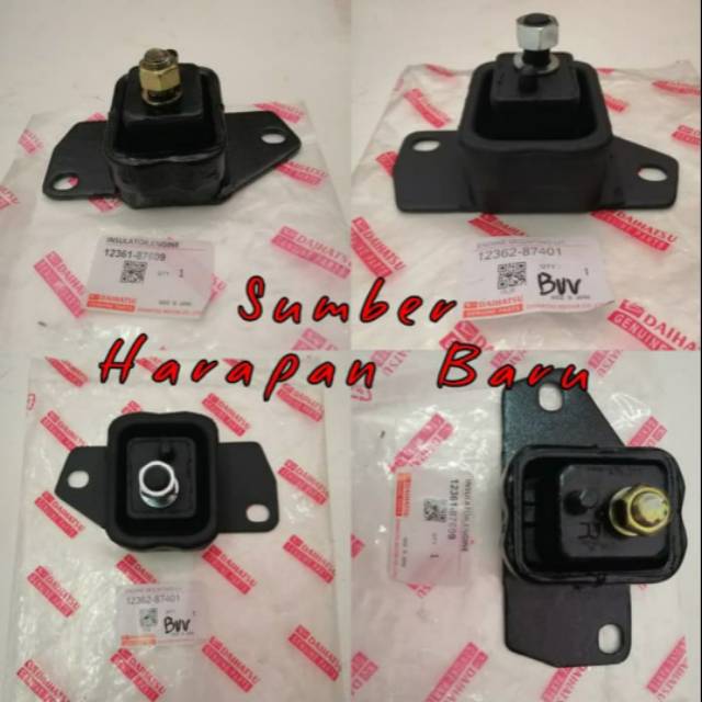 Jual Engine Mounting Dudukan Mesin Kanan Dan Kiri Taruna 1 Set Shopee