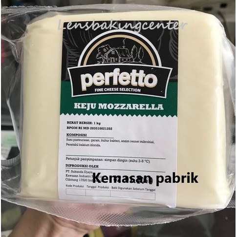 Jual Keju Leleh Mozzarella Perfetto Kg Mozarella Cheese Perfeto Kg