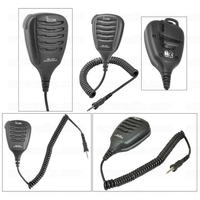 Jual Icom Hm Hand Mic Ic M Ic M Ori Baru Waterproof Speaker