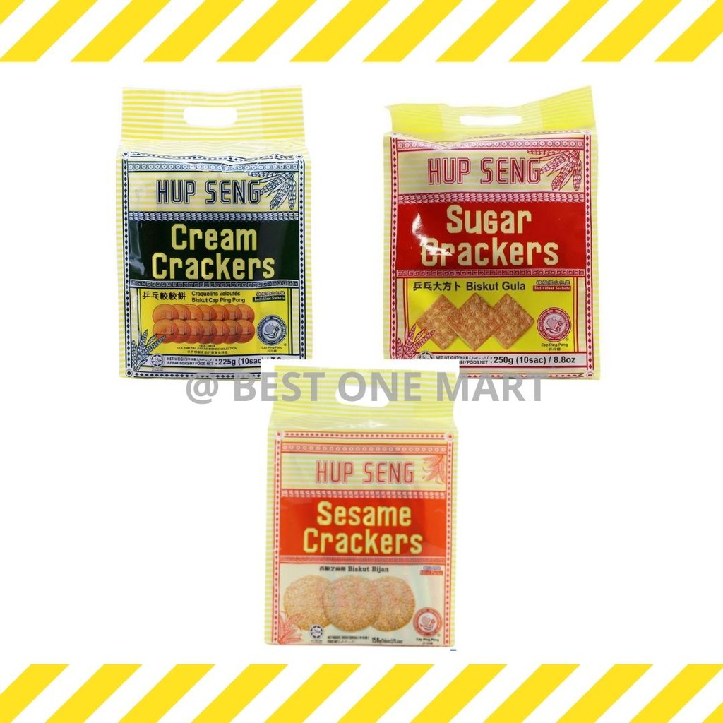 Jual Biskuit Biscuit Hup Seng Sachet HupSeng Crackers Asin Cream