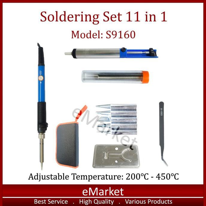 Jual Solder Set In S Adjustable Temperature C W