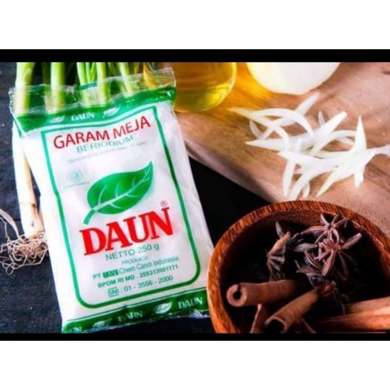 Jual GARAM DAUN BERYODIUM 250GR Shopee Indonesia