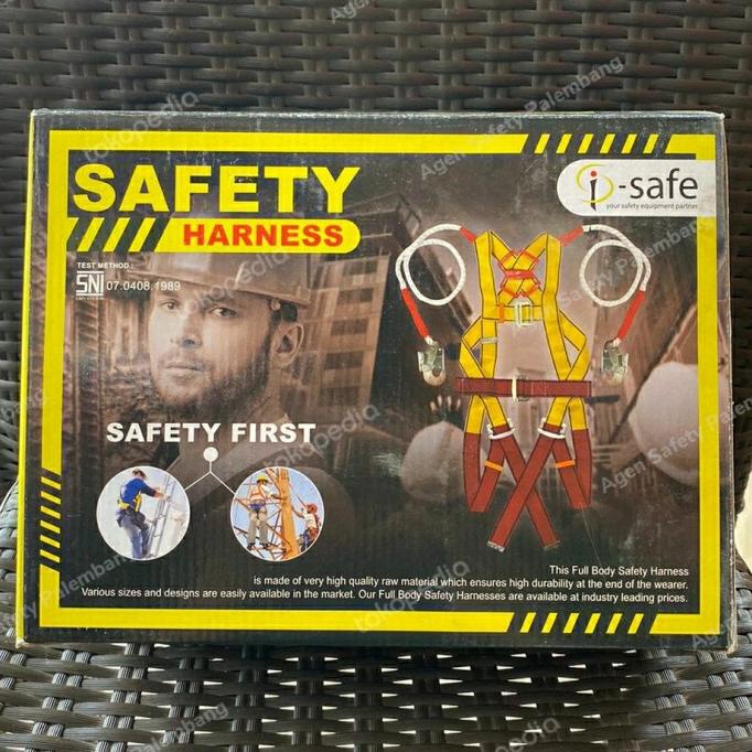 Jual Full Body Harness Isafe Sni Double Big Hook Safety Belt Shopee