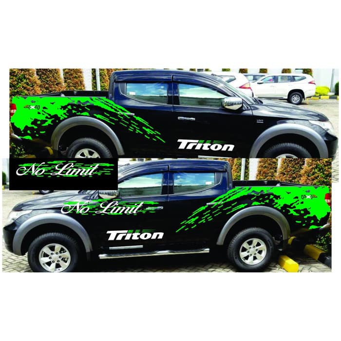 Jual Stiker Terbaru Stiker Sticker Mobil Cutting Stiker Triton Stiker