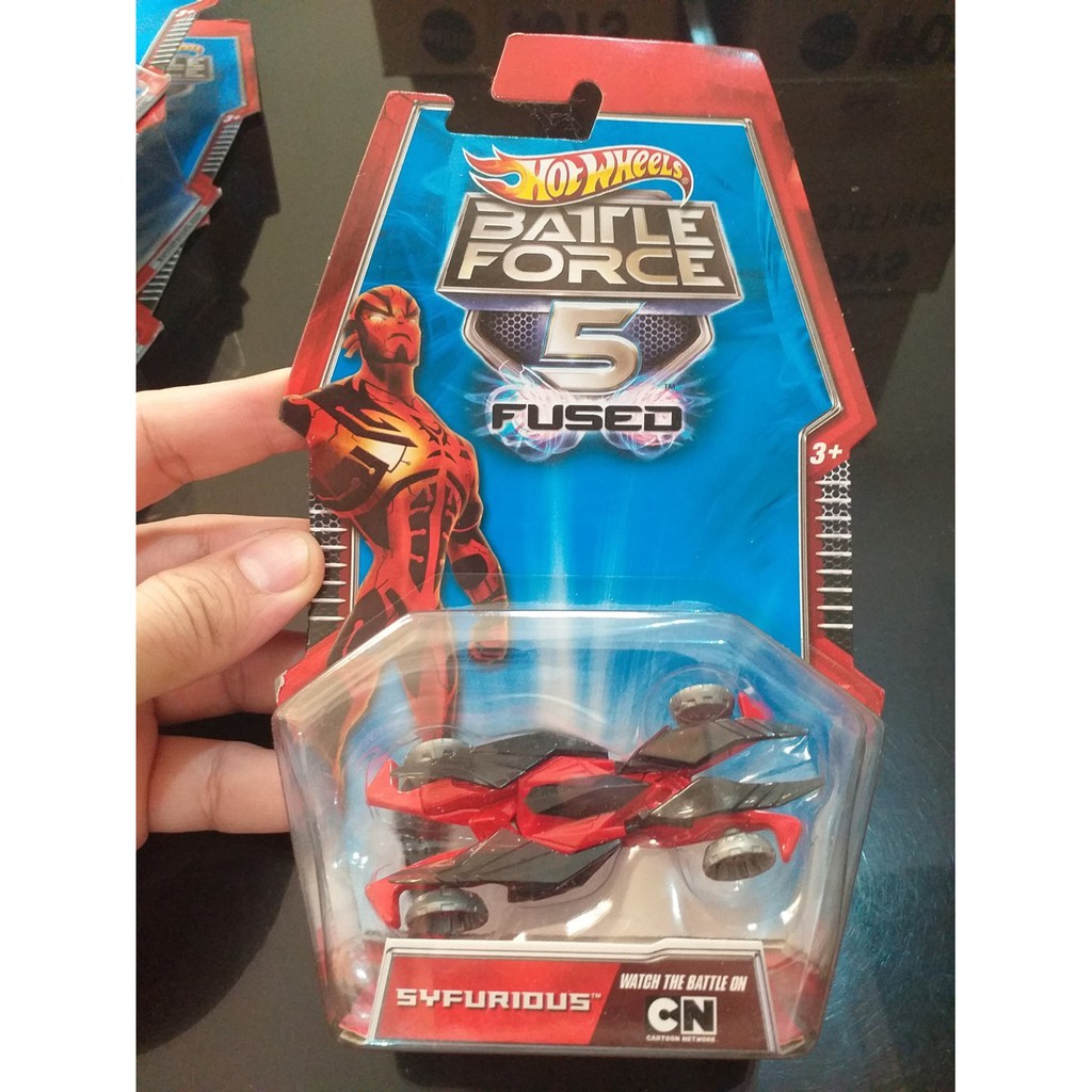 Jual HOT WHEELS BATTLE FORCE 5 SYFURIOUS Shopee Indonesia