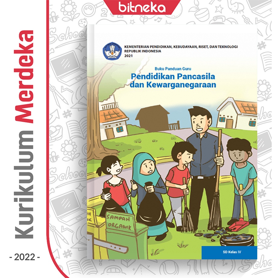 Jual Buku Panduan Guru Ppkn Untuk Sd Kelas Kurikulum Merdeka Kurmer