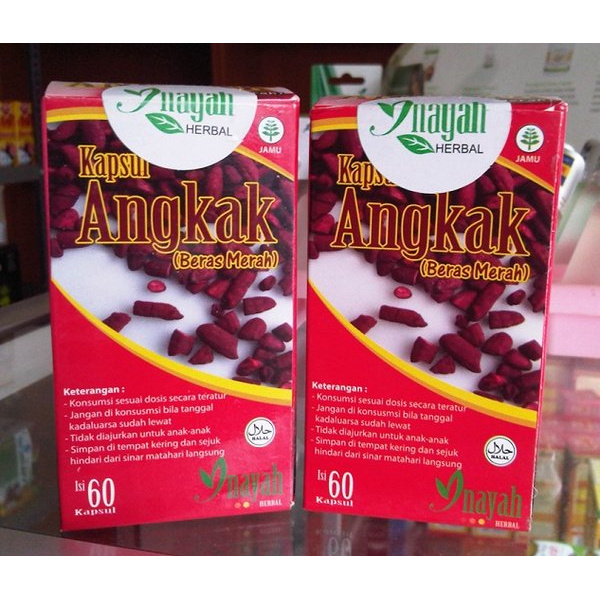 Jual Kapsul Angkak Inayah Original Kapsul Herbal Untuk Dbd Dan Tipes