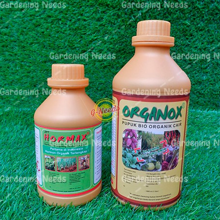 Jual Paket HORMAX ORGANOX Hormon Dan Pupuk Cair Organik Shopee