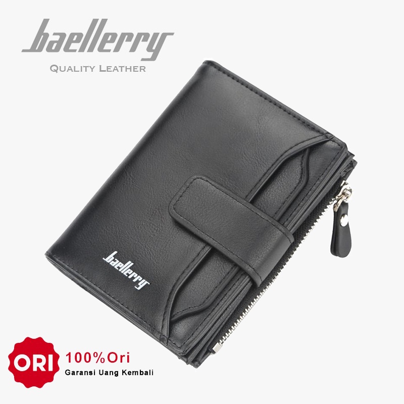 Jual Baellerry D Dompet Pria Wanita Kulit Bahan Premium Pu Leather