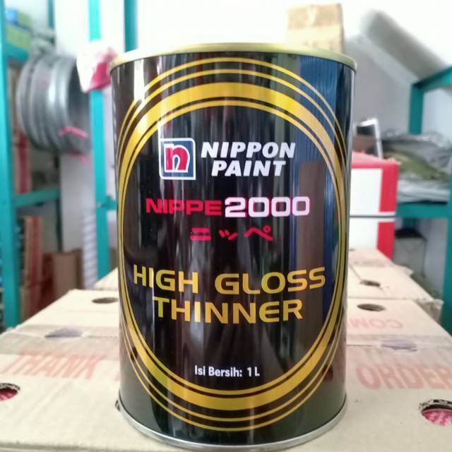 Jual Thinner High Gloss Nippe 2000 1liter Shopee Indonesia