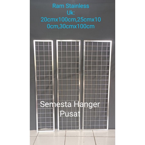 Jual Besi Ram Stainless Crome Dijual Per Pcs Shopee Indonesia