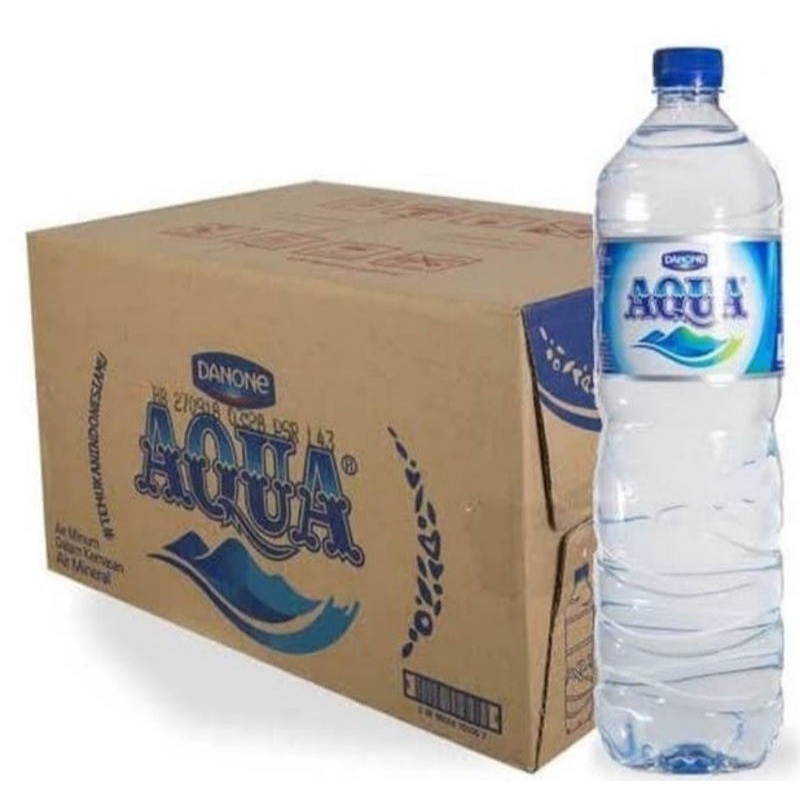 Jual Aqua Air Mineral Botol Besar Ml Dus Isi Murah Shopee