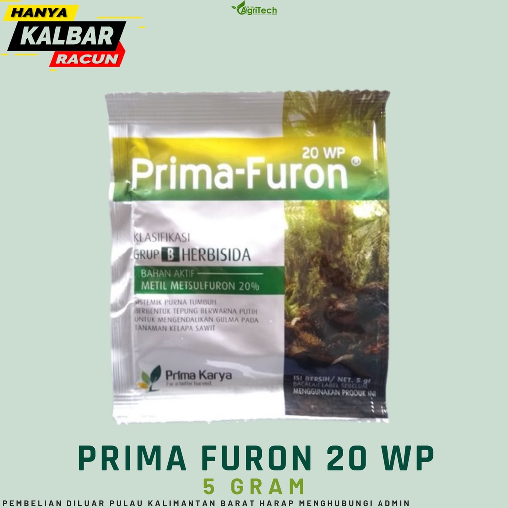 Jual HERBISIDA PENTA FURON 20 WP ISI 5 GRAM OBAT RUMPUT GULMA BIJI