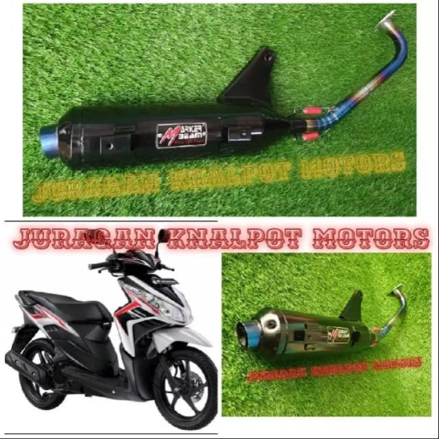 Jual Knalpot Racing Bobokan Tsukgi Vario Techno Karbu Cbs Leher