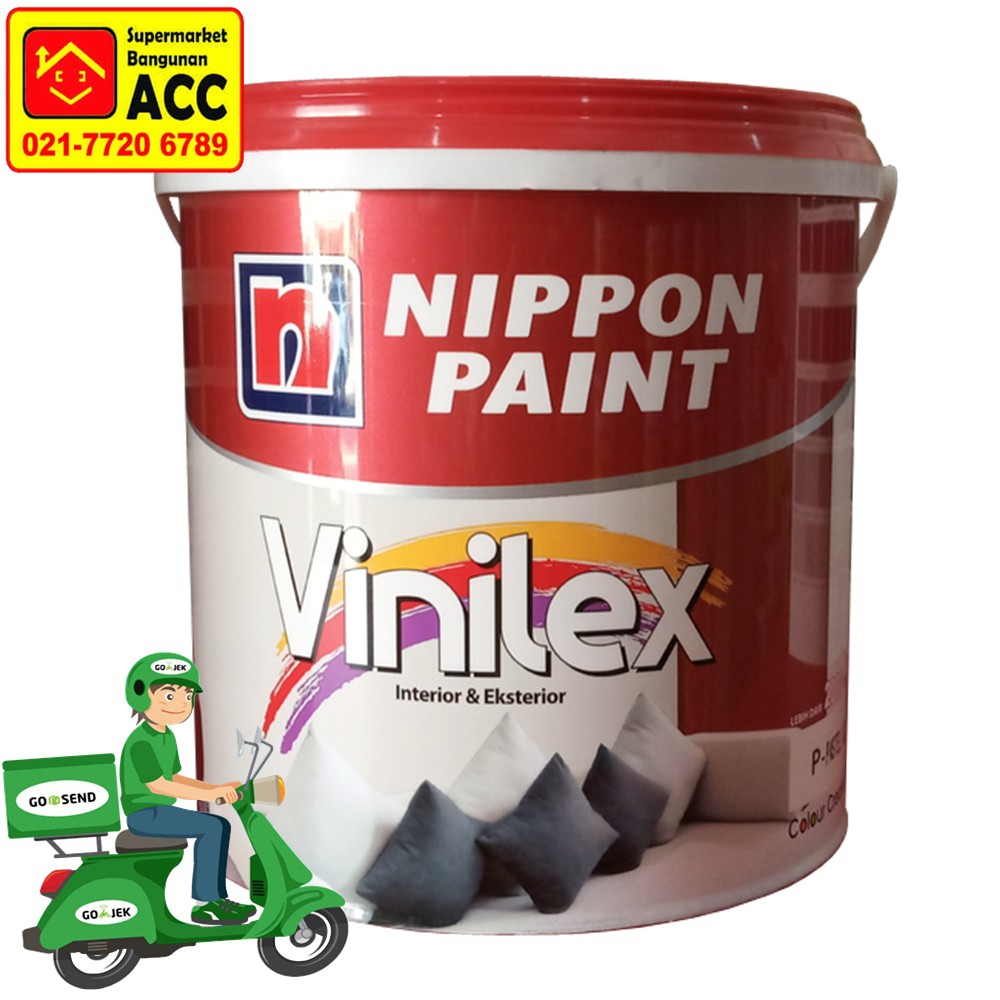 Jual Nippon Vinilex 5000 Cat Tembok Interior Tinting Warna Muda 5kg