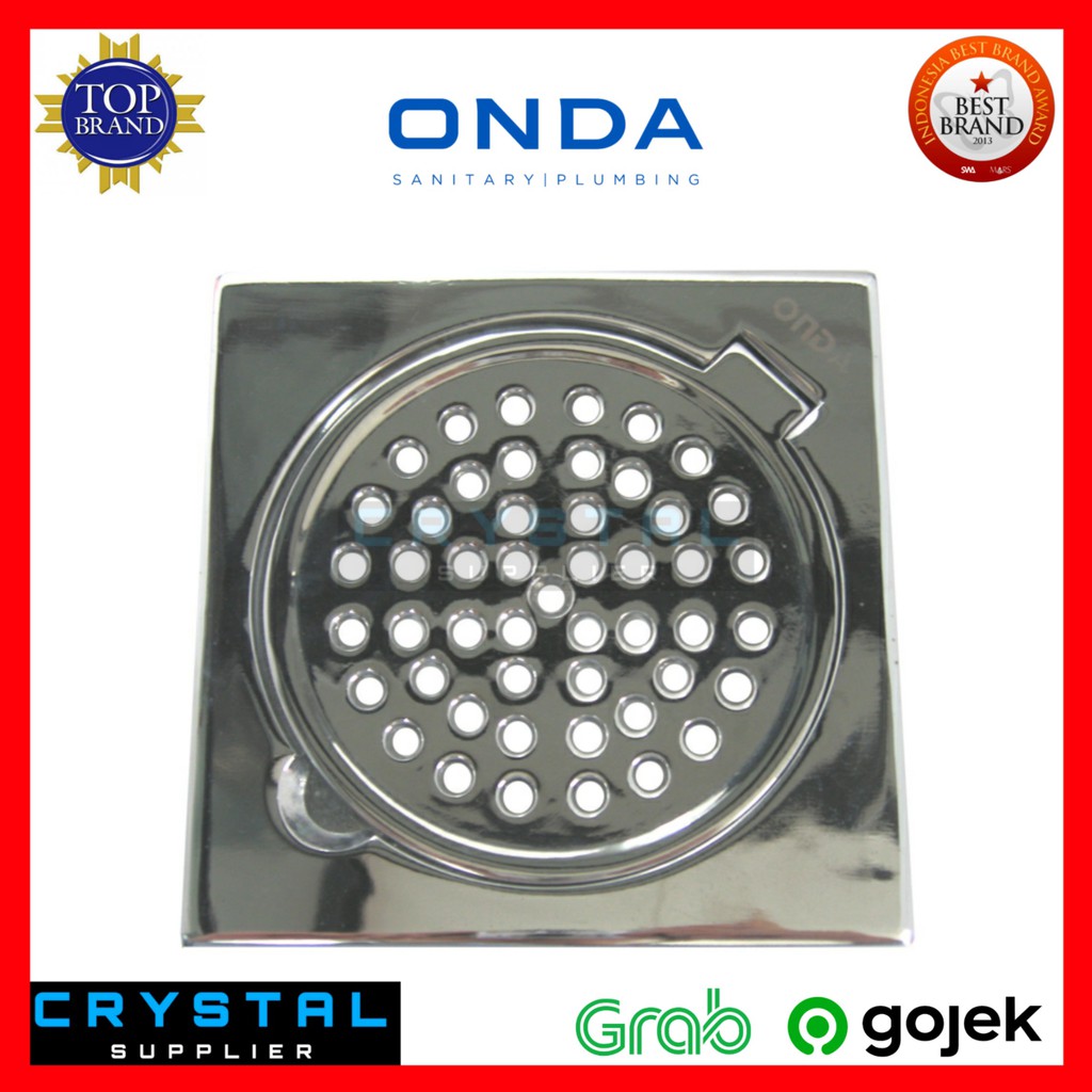 Jual FLOOR DRAIN 6 ONDA FLS 11 Stainless Saringan Got Lantai Kamar