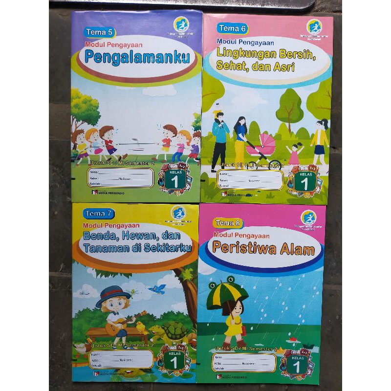 Jual Paket Lks Modul Pengayaan Tematik Media Pressindo Sd Kelas