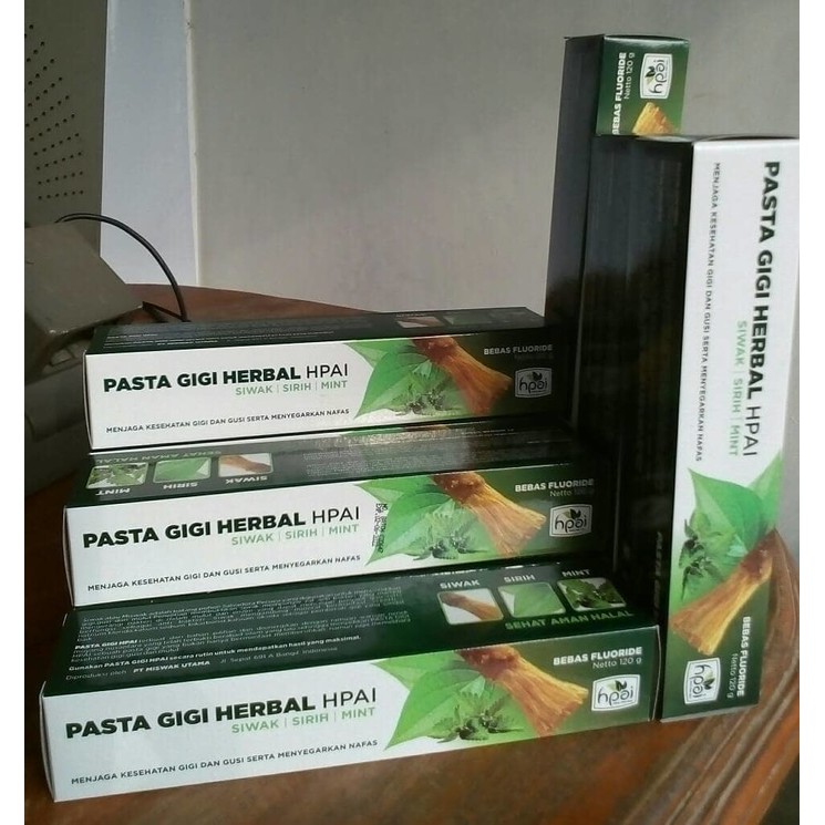 Jual Pasta Gigi Herbal Hpai Halal Siwak Sirih Mint Dan Pinang