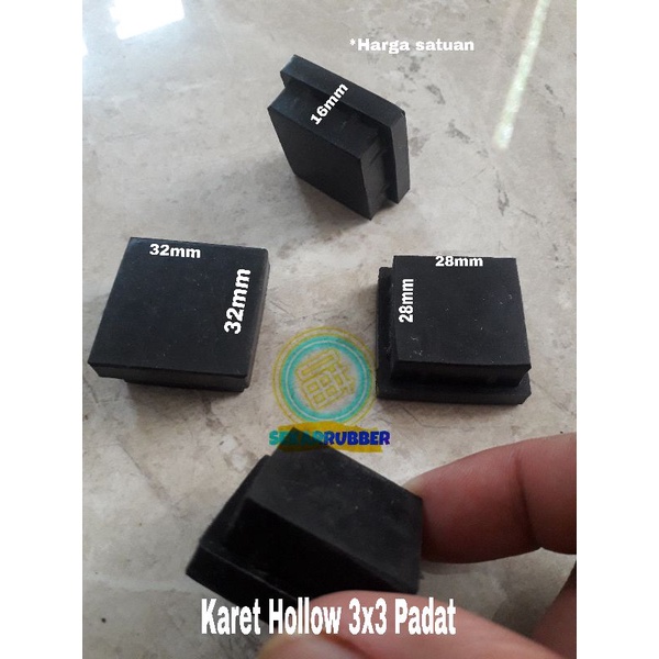 Jual Karet Tutup Kaki Meja Kursi Rak Besi Hollow X Padat Hollo