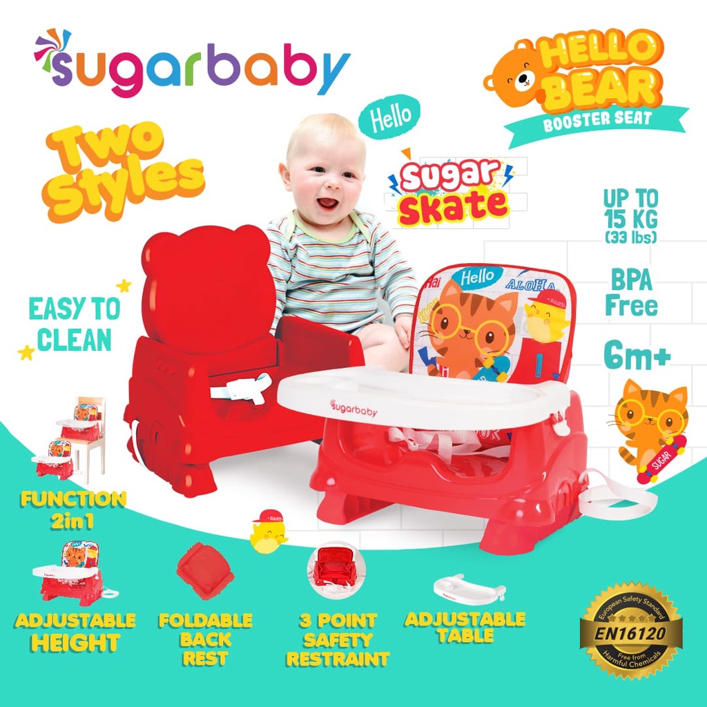 Jual Kursi Makan Bayi Sugar Baby My Chair Baby Booster High Chair