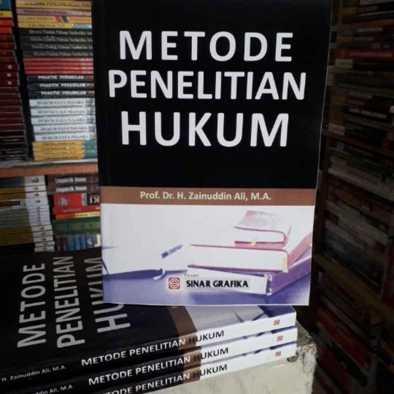 Jual Metode Penelitian Hukum Prof Dr H Zainuddin Ali M A Shopee