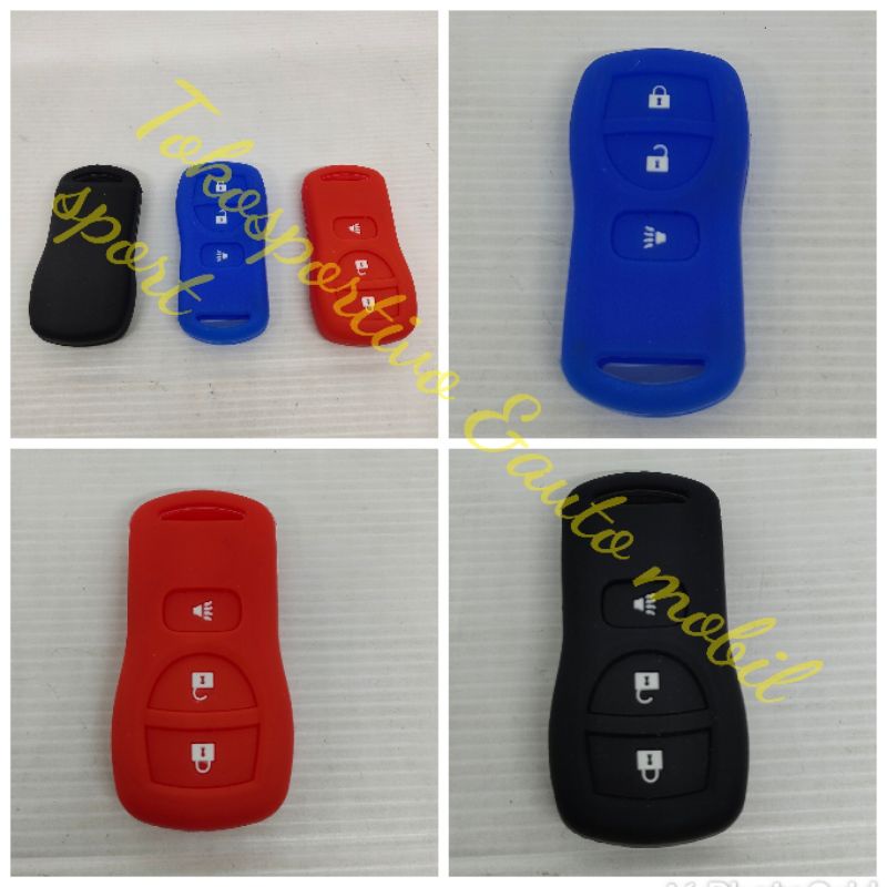 Jual Sarung Casing Silikon Kondom Remote Kunci Nissan Grand Livina