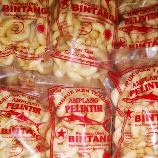 Jual Amplang Kerupuk Ikan Tengiri Gram Krupuk Kuku Macan G