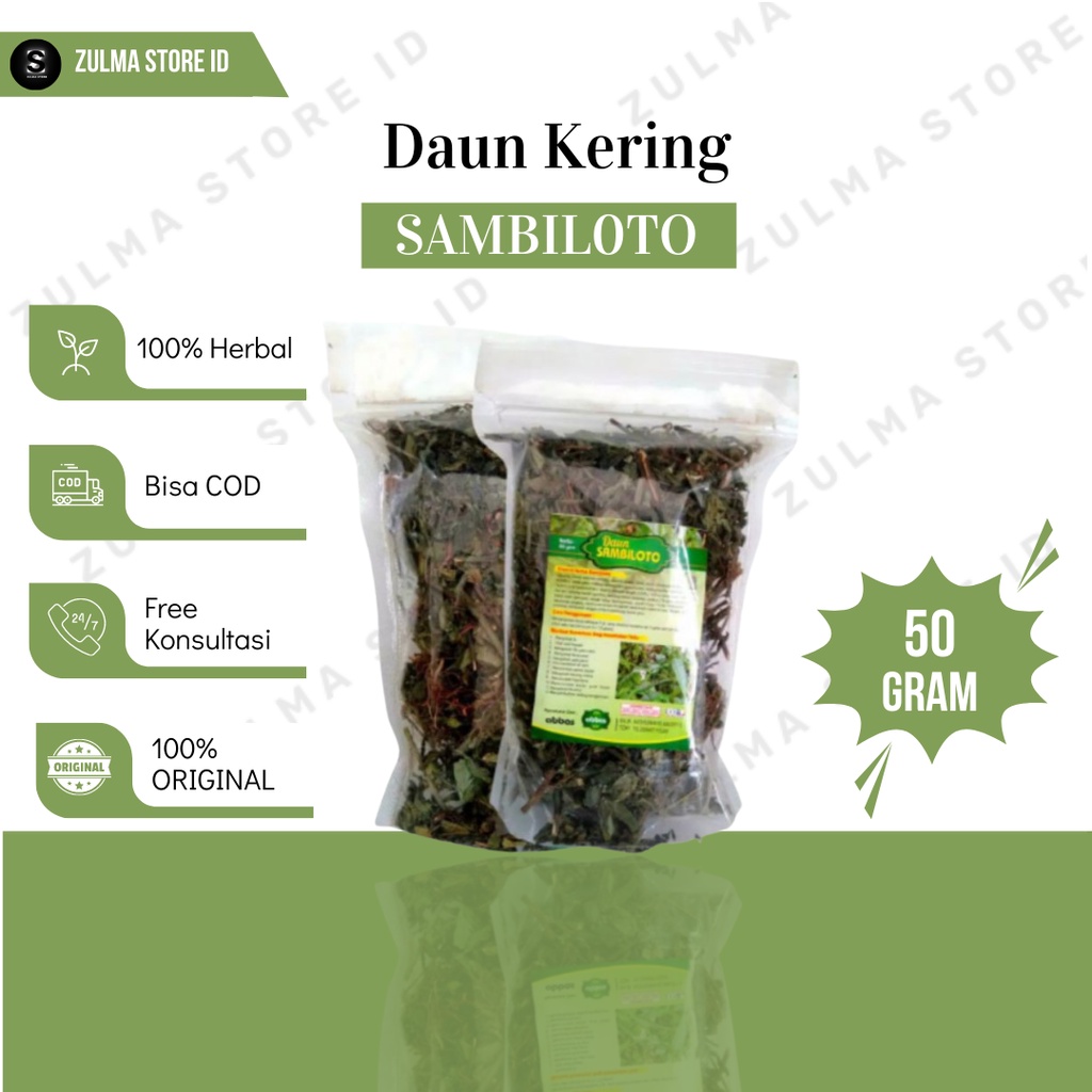 Jual Daun Sambiloto Kering Abbas Obat Herbal Untuk Demam Flu Dan Batuk