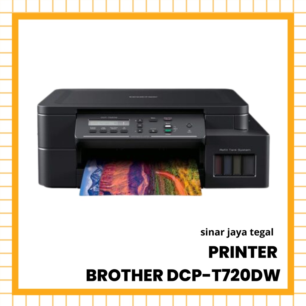 Jual Printer Brother Dcp T Dw Print Scan Copy Wifi Duplex Printing