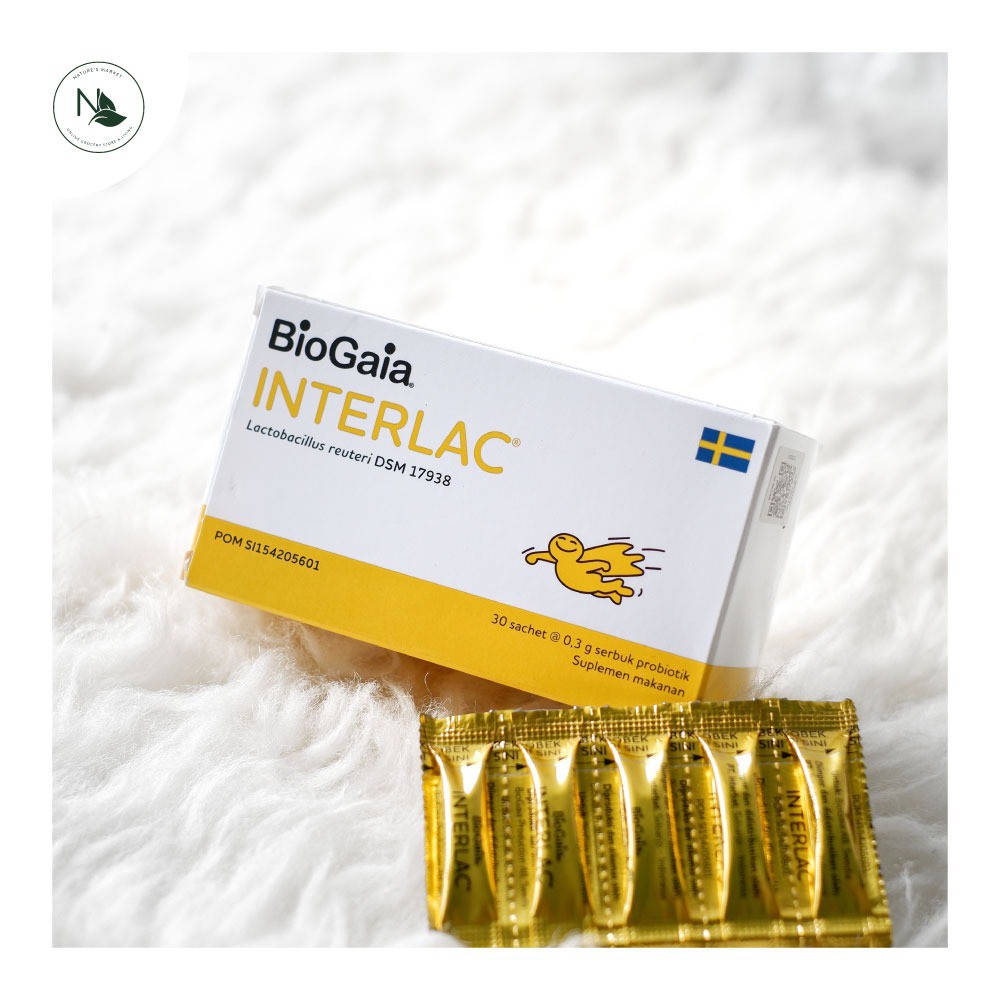 Jual Interlac Probiotic Biogaia Strip Sachets Shopee Indonesia