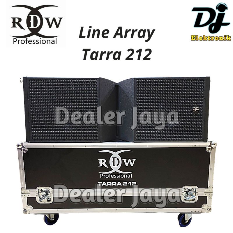 Jual Speaker Line Array Rdw Tarra Tarra Hardcase Pasif