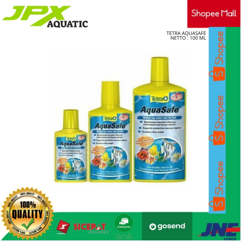 Jual Tetra Aqua Safe Ml Aquasafe Ml Penjernih Air Kolam