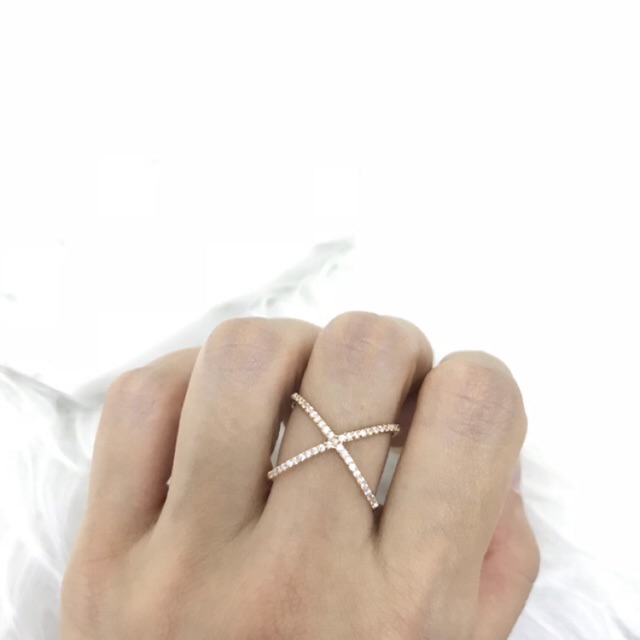 Jual CINCIN SILANG BEST SELLER BISA UNTUK STACKING RINGS Shopee Indonesia