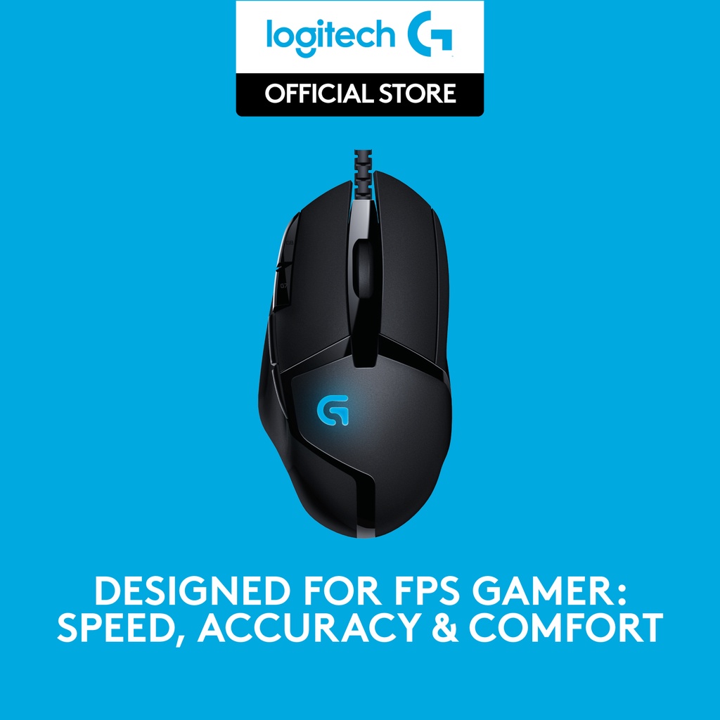 Jual Logitech G402 Hyperion Fury Mouse Gaming Wired Ultra Fast FPS