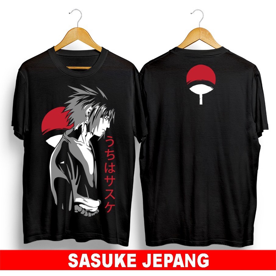 Jual Nayaolshop95 Baju Kaos ANIME Kaos NARUTO SASUKE Kaos Sablon