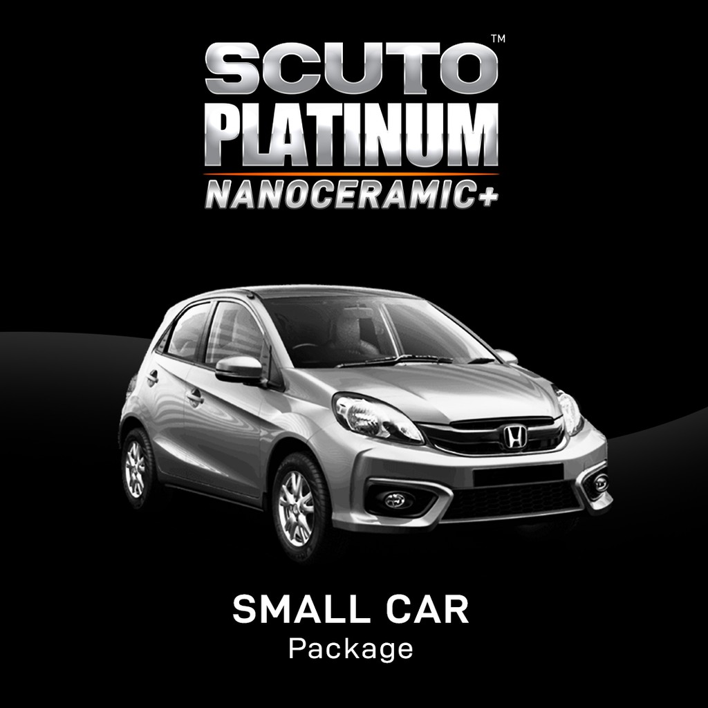 Jual Scuto Nano Coating Ceramic Mobil Platinum Package Small Car