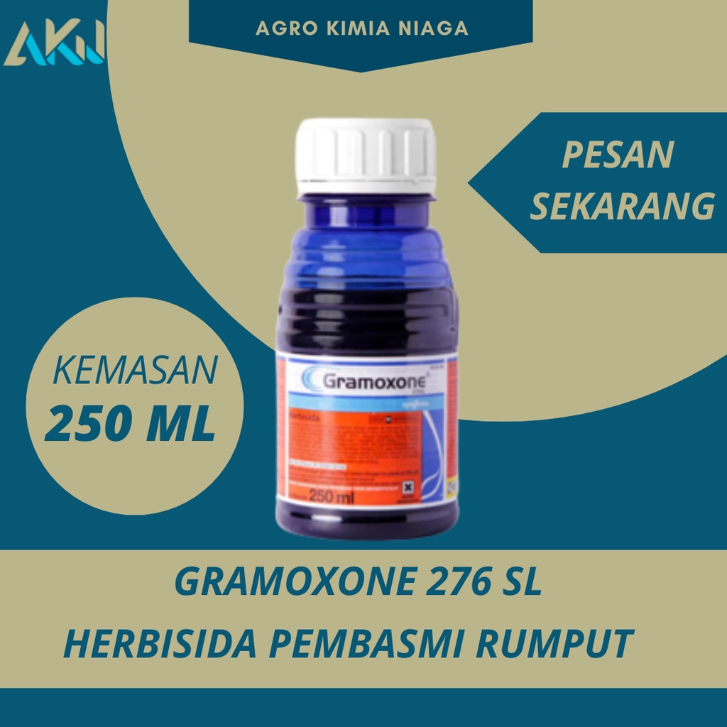 Jual Obat Basmi Gulma Rumput Herbsida Kontak Gramoxone Sl Ml