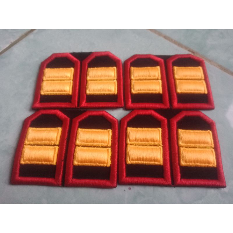 Jual Pangkat Pdl Iptu Lis Merah Timbul Shopee Indonesia