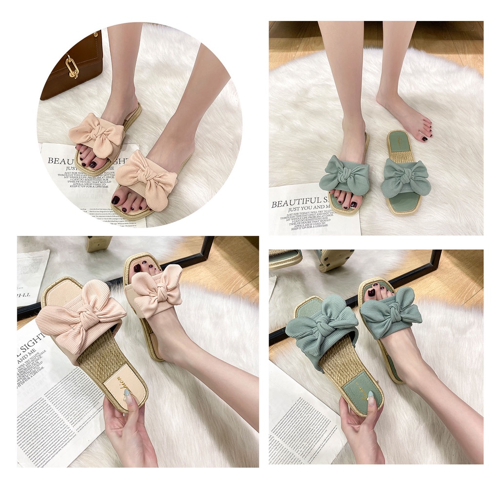 Jual Promo Puncak Accbayi Sf Sandal Slop Pita Sandal Fashion