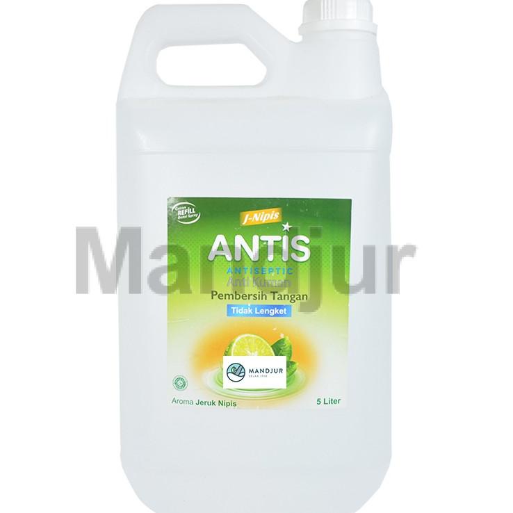 Jual KODE PRODUK 3689V Antis Hand Sanitizer Kemasan Refill 5 Liter