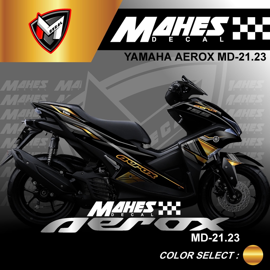 Jual Decal Sticker Yamaha Aerox 155 Fullbody Dekal Stiker Custom