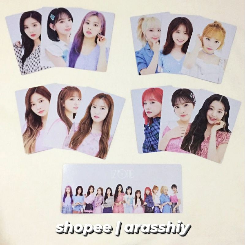 Jual Official Iz One Izone Oneiric Theater Photocard Pc Sharing