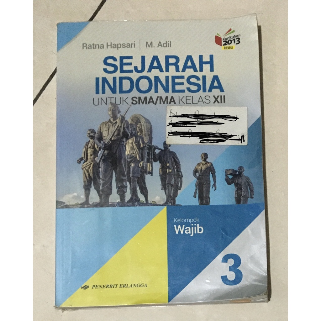 Jual Buku Sejarah Indonesia Sma Ma Kelas K Revisi Erlangga