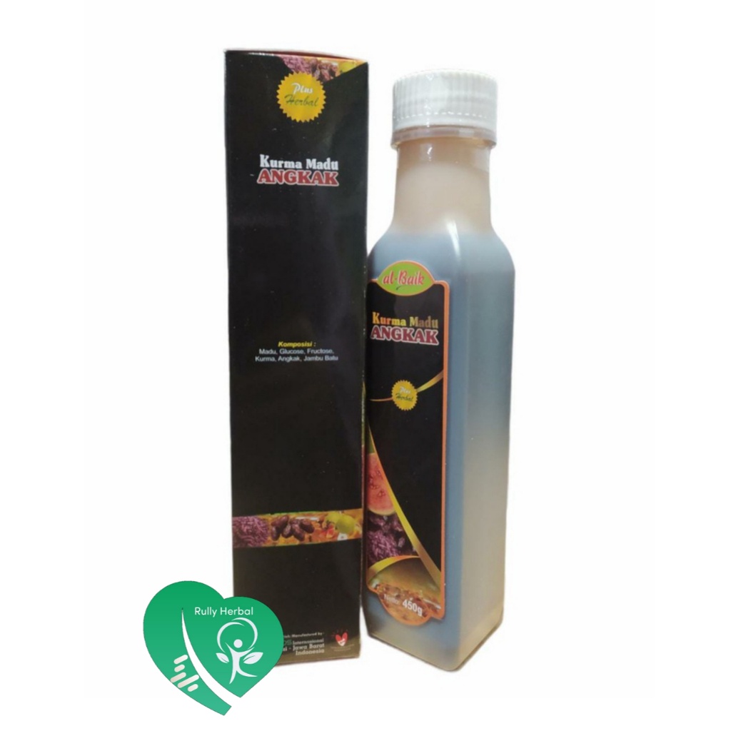 Jual Kurma Madu Angkak Al Baik Plus Herbal 450 Gr ORIGINAL Shopee